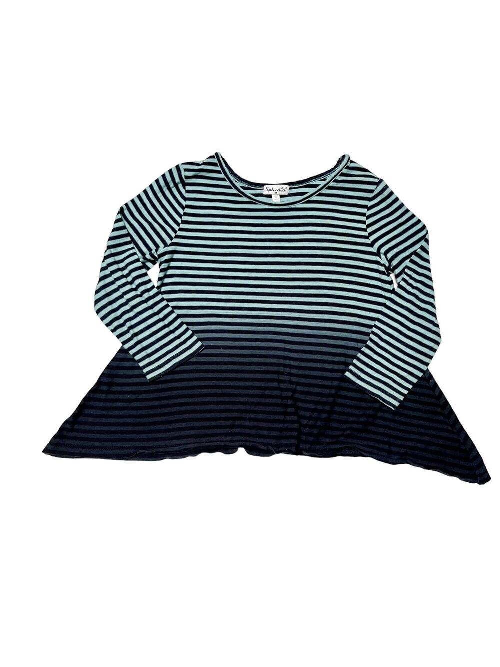 Splendid Striped Dip Dye Shirt Size 3T